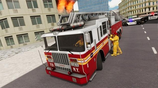 消防车驾驶模拟器游戏截图7