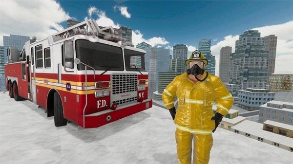 消防车驾驶模拟器游戏截图6